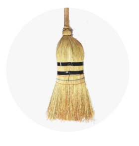 ESCOBA MUNICIPAL BAJA POLICIA 